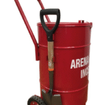 TAMBO ARENERO MINI C/LLANTAS 75L EXTINFLAM