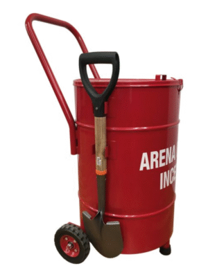 Tambo arenero 1 TAMBO ARENERO MINI C/LLANTAS 75L EXTINFLAM