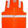 chaleco 1 Chaleco Alta Visibilidad con Bolsas LAMIRA Naranja
