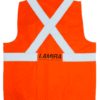 chaleco 2 Chaleco Alta Visibilidad con Bolsas LAMIRA Naranja