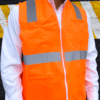 chaleco 3 Chaleco Alta Visibilidad con Bolsas LAMIRA Naranja