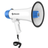 megafono 1 Megáfono de 25 W con grabador de voz y batería recargable STEREN