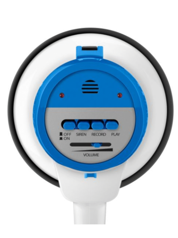 megafono 2 Megáfono de 25 W con grabador de voz y batería recargable STEREN