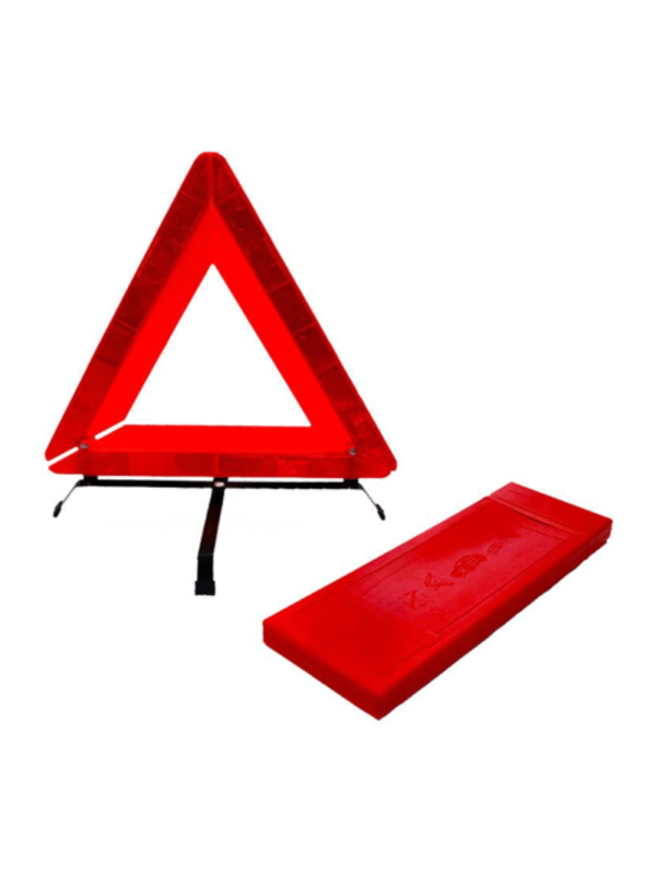 Triángulo de Vialidad con Reflejante LAMIRA Naranja