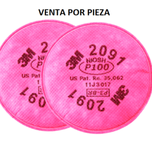 Filtro 2091 P100 particulas 3M