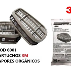 CARTUCHO 6001 / vapores organicos