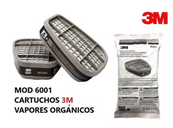CARTUCHO 6001 / vapores organicos