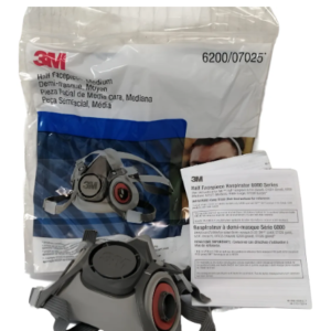 RESPIRADOR 6200 MEDIA 3m