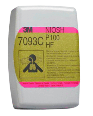 7093C.png FILTRO 2097 P100, PARTICULAS-VAPORES ORGANICOS-OZONO