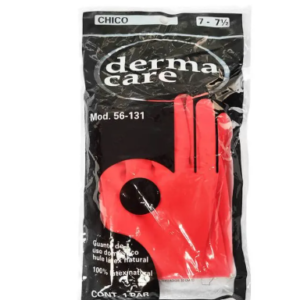 GUANTE LATEX TIPO DOMESTICO (ROJO o AMARILLO)