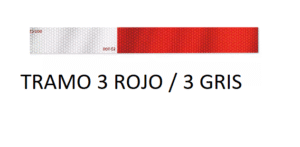 TRAMOCINTA.png TRAMO DE CINTA REFLECTIVA ROJO BLANCO