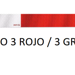 TRAMOCINTA.png TRAMO DE CINTA REFLECTIVA ROJO BLANCO
