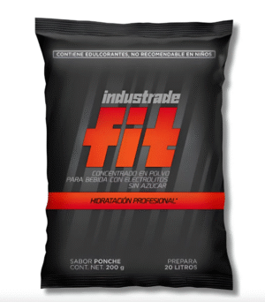 BEBIDA HIDRATANTE INDUSTRADE FIT, RINDE 20 LITROS