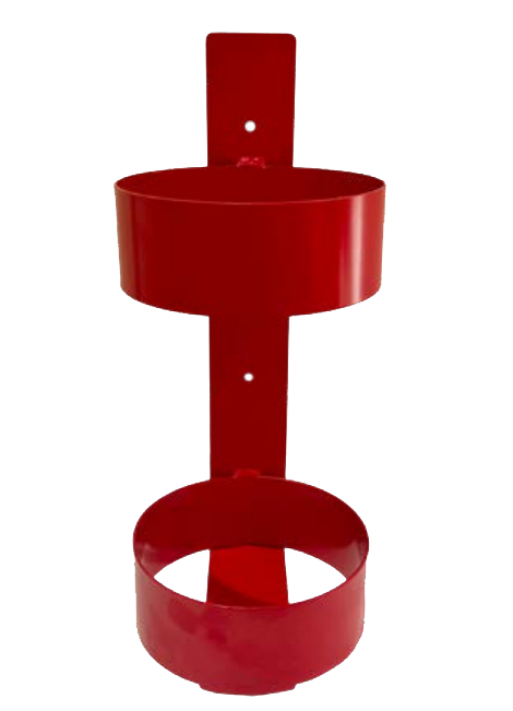 BRACKET PARA EXTINTOR DE 9 KGS DE PQS