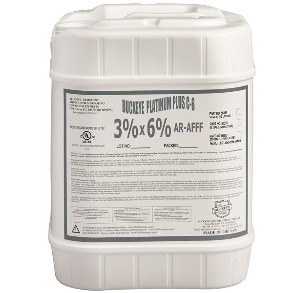 ESPUMA BUCKEYE AFFF ARC AL 3X6 % BIDON DE 19 L MOD 56385