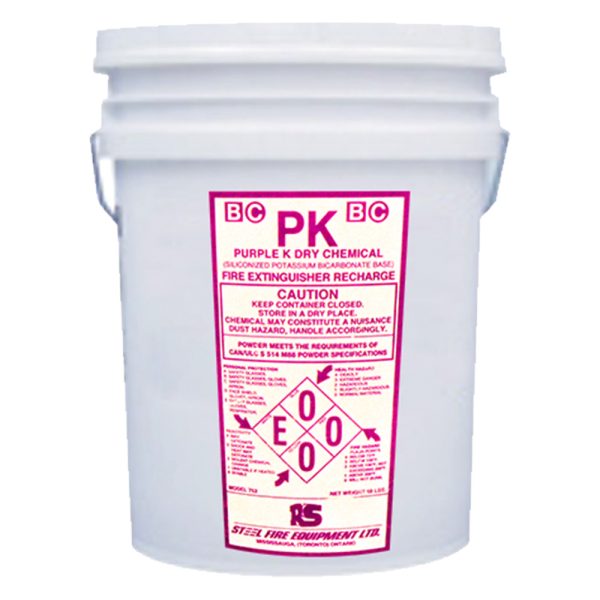 CUBETA DE 50 LBS. PQS TIPO FIRE