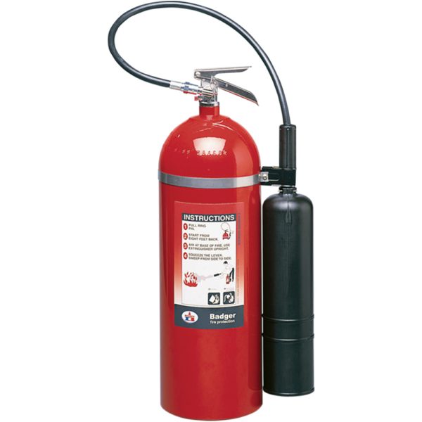 EXTINTOR BADGER CO2 20LBS