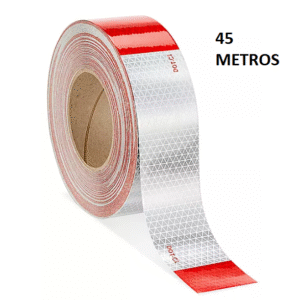 45ME.png ROLLO DE CINTA REFLECTIVA ROJO/GRIS