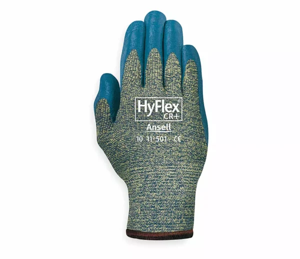 GUANTE HYFLEX REC. NITRILO AZUL 11-501