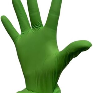 GUANTES DE NITRILO UNISEAL COLOR VERDE LIMA TALLA G