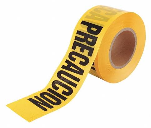 ROLLO CINTA"PRECAUCION"