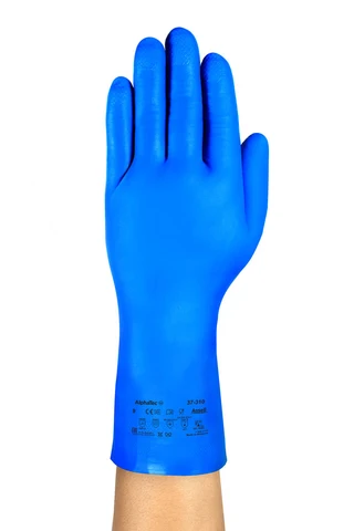 ALPHATEC USO QUIMICO LATEX AZUL 17MM