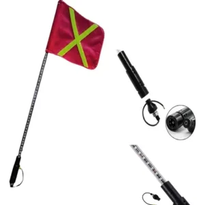 ANTENA LED 1.20M AMBAR