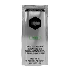 BEBIDA HIDRATANTE SIN AZUCAR SOBRE 4.5 G PARA 600 ML, HIDRO220