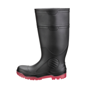 Bota hule negra SIN casco