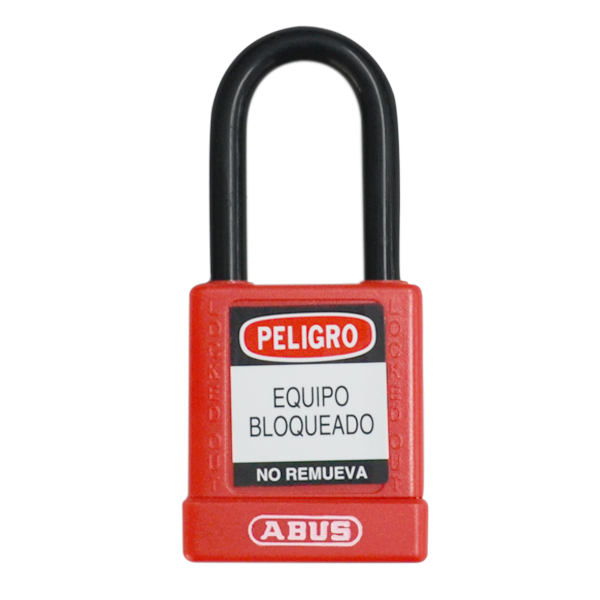 CANDADO P/ LOCK OUT ROJO COD 411