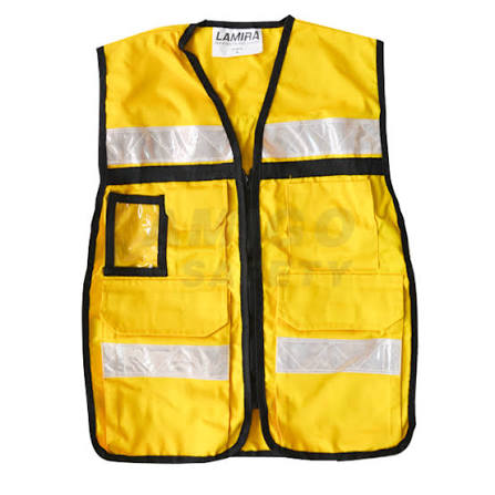 Chaleco rescatista AMARILLO