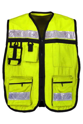 Chaleco rescatista AMARILLO NEON
