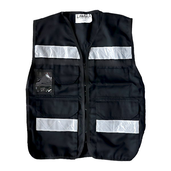 Chaleco rescatista NEGRO