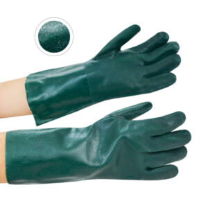 GUANTE PVC VERDE ANTIDERRAPANTE