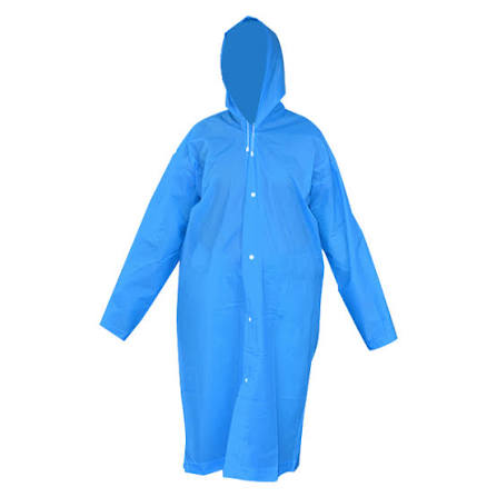 IMPERMEABLE AZUL DESECHABLE