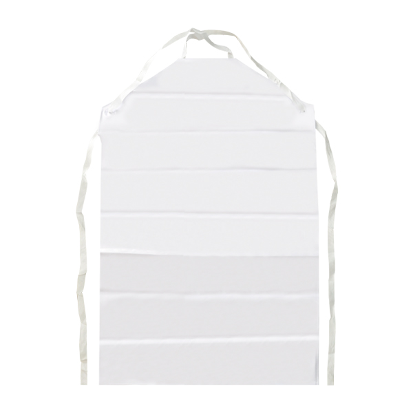 MANDIL BLANCO PVC 70CMX110CM