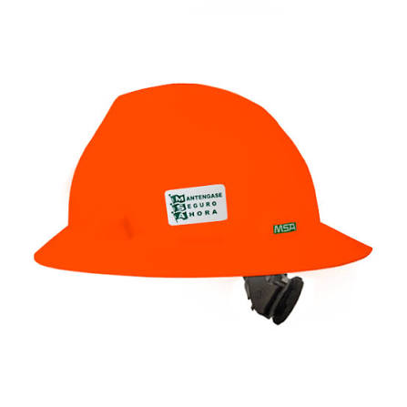 MSA ala ancha NARANJA