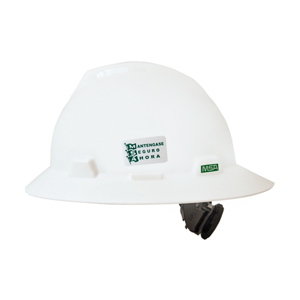 MSA casco ala ancha BLANCO Fast track