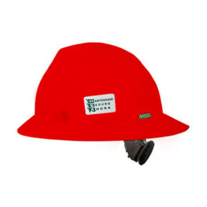 MSAcascoalaanchaROJOFasttrack.jpg MSA casco ala ancha ROJO Fast track