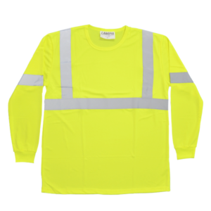 PLAYERA POLO MANGA LARGA (G, AMARILLO)