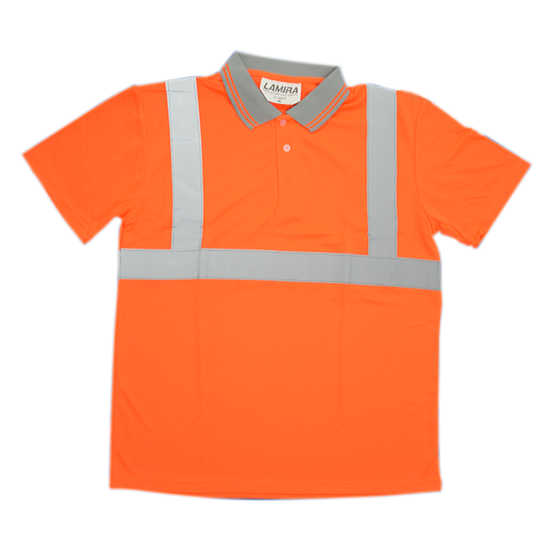 PLAYERA POLO NARANJA