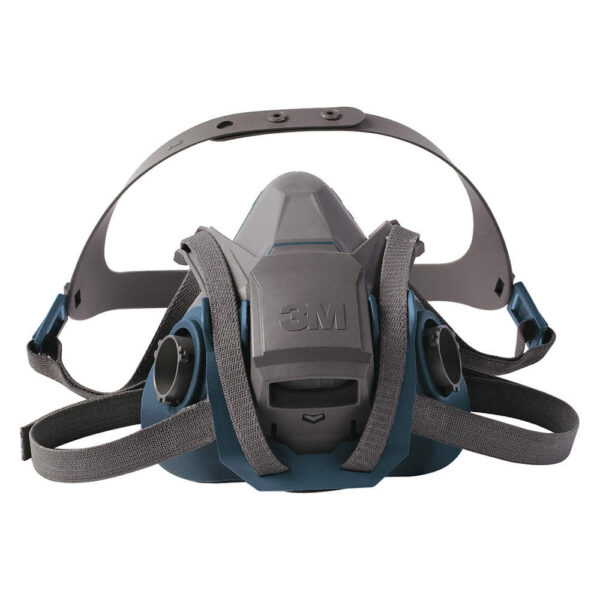 RESPIRADOR MEDIA CARA DESLIZABLE CON VALVULA COOL FLOW, 3M, 6503QL NEGRO, 70071621869