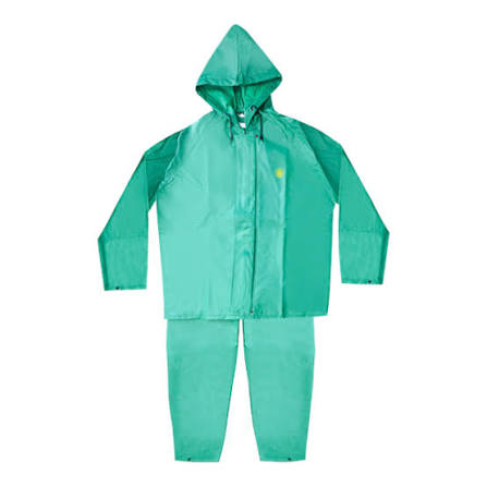 TRAJE VERDE PARA ACIDOS 2 PZAS