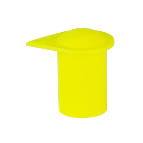 Trabatuercas unitario largo amarillo por pieza