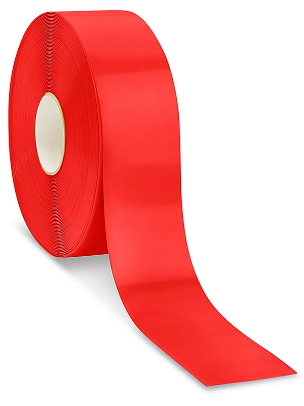 LINEA D/BORDE PEATONAL  COLOR ROJO 12-80V