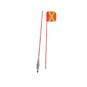 Pertiga 7 CON resorte y bandera (naranja)